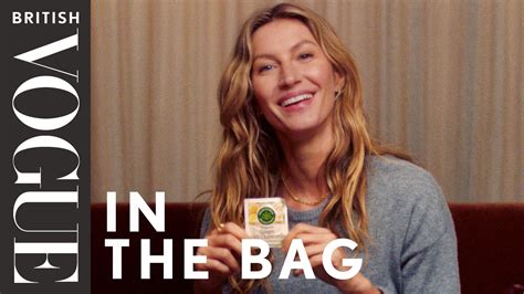 Watch Inside Gisele's Handbag 